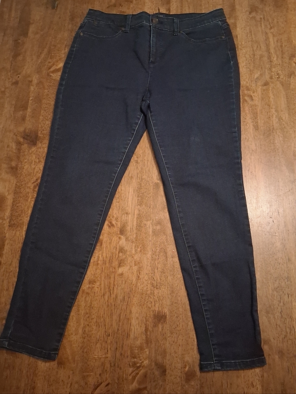 Talbots Simply Flattering 5-Pocket Skinny Jeans 12P